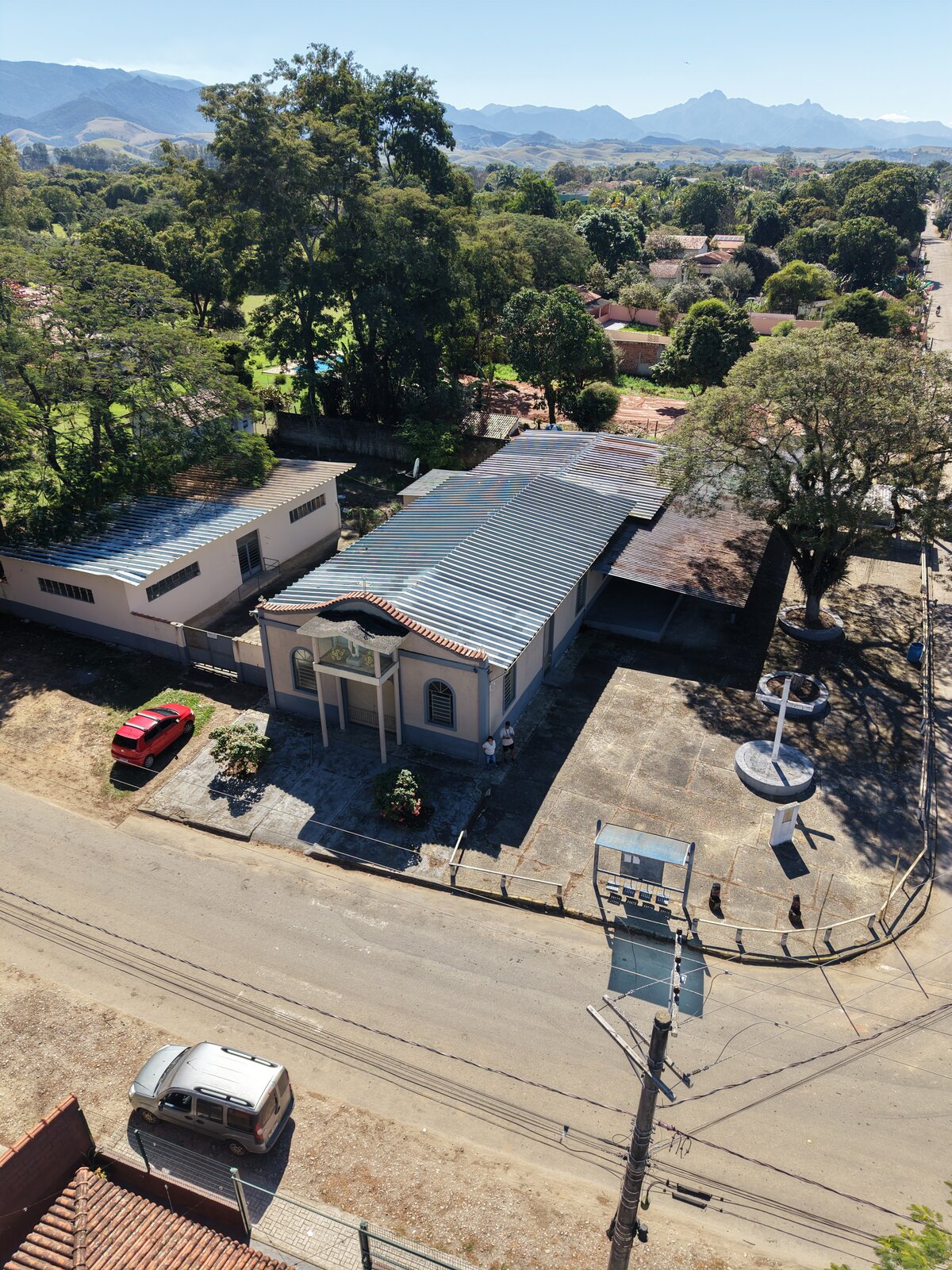 Igreja — vista aérea