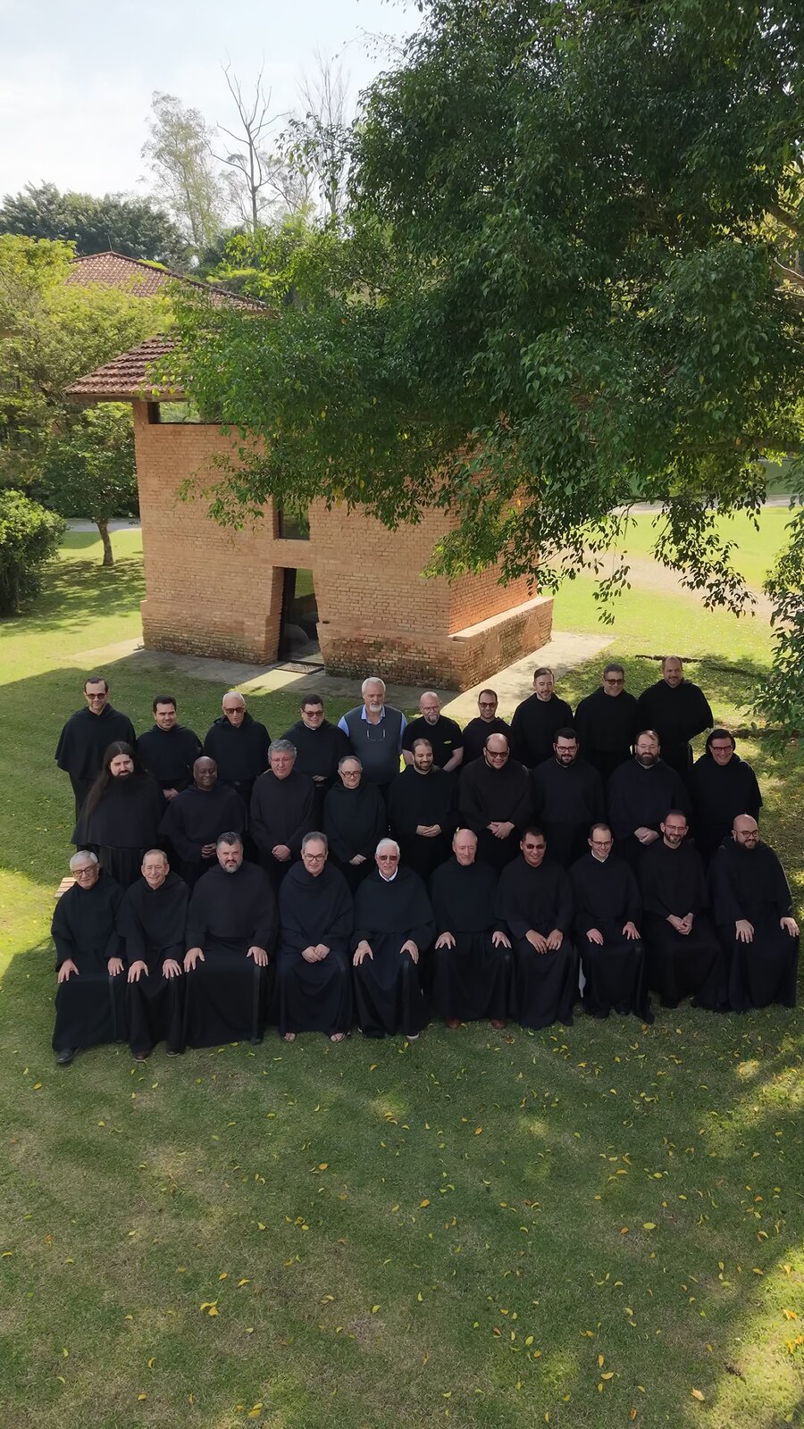 Comunidade religiosa — vista aérea